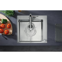 Set chiuvetă bucătărie Hansgrohe, C71-F450-01, cu baterie Select, inox